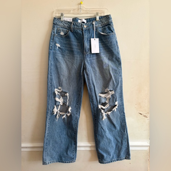 VERVET JEANS NWT OLIVIA WIDE LEG SIZE 29x29”  109% cotton - Picture 4 of 9